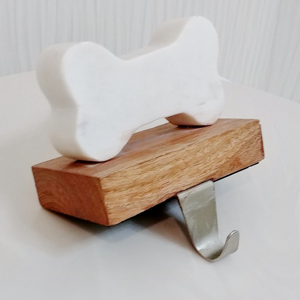 Dog Bone Christmas Stocking Holder